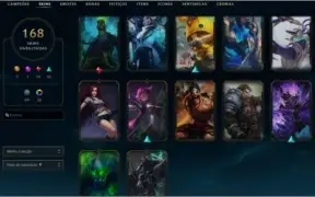 Conta League of Legends NV215