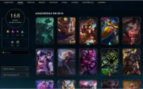 Conta League of Legends NV215