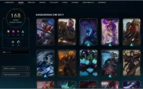 Conta League of Legends NV215