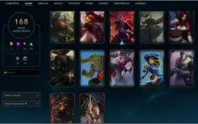 Conta League of Legends NV215