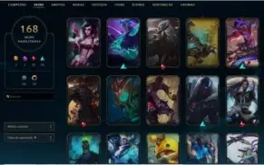 Conta League of Legends NV215