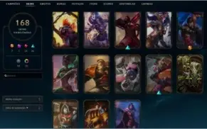 Conta League of Legends NV215