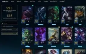 Vendo conta do LOL gold 3 102 skins com Kog'maw Hextec