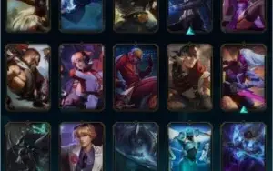 Vendo conta do LOL gold 3 102 skins com Kog'maw Hextec