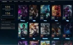 Vendo conta do LOL gold 3 102 skins com Kog'maw Hextec