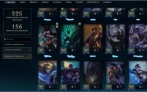 Vendo conta do LOL gold 3 102 skins com Kog'maw Hextec