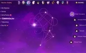 AR55 Yoimiya, Xiao, Ayato, 4 armas 5* e 27 personagens