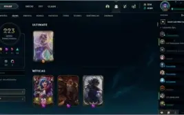 Conta LoL Ex Mestre Atual D4 / Todos os champ 223 Skin