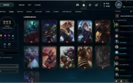 Conta LoL Ex Mestre Atual D4 / Todos os champ 223 Skin