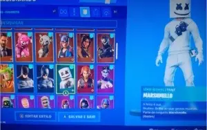 Conta Fortnite +100 Skins compradas + salve o mundo!