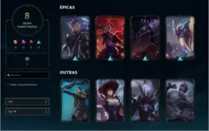 Conta Nivel 37 + 3k600 EA + 30 champs +8 skins