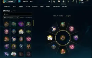 Platina 4 com 40 Champs e 8 Skins