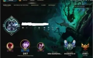 Conta Diamante 2, 88 Skins, mais de 1000 reais gastos