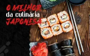Pack 50 Artes Canva p/ Montar Psd Corel Restaurante Japonês