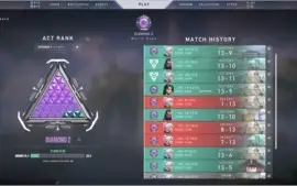 Conta valorant Diamante 2 (com faca) + lol