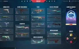 Conta Valorant Com Várias Skins Raras E Valiosas