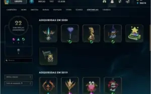 Conta valorant e lol