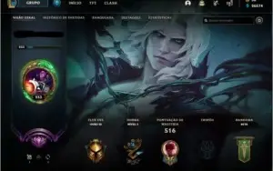 Conta valorant e lol