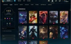Conta valorant e lol