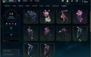 Conta valorant e lol