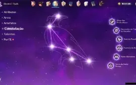 GENSHIN IMPACT - AR58, 18 Personagens T5 e 7 armas T5