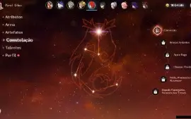 GENSHIN IMPACT - AR58, 18 Personagens T5 e 7 armas T5