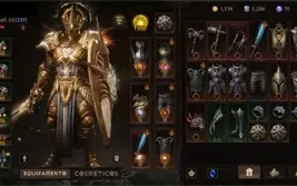 Cruzado Diablo Immortal - Ressonância: 1050 / TC: 6888
