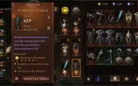 Cruzado Diablo Immortal - Ressonância: 1050 / TC: 6888