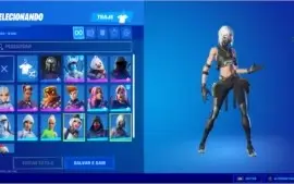 CONTA FORTNITE VÁRIAS SKINS + 6300 VBUCKS