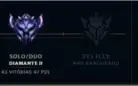 (80% OFF) Conta LOL Diamante 2