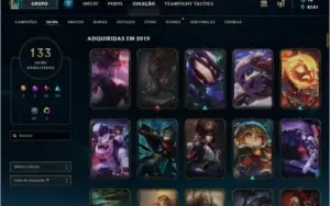Conta lol Platina 3