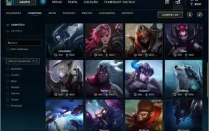 Conta lol Platina 3