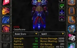Conta wow brasil serve privado 3.3.5
