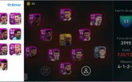 PES 2020 MOBILE QUASE 4K DE FORÇA BARATO PARA SAIR RÁPIDO.