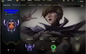 conta lol d3