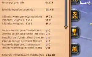 Conta albion mid game faz de tudo 922m de Fama