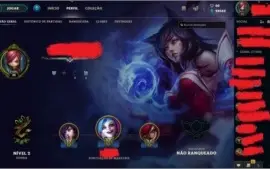 Conta League of Legends Unranked, 231 skins, 67 Legado, 4Ult