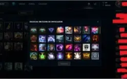 Conta League of Legends Unranked, 231 skins, 67 Legado, 4Ult