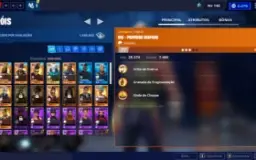 conta de fortnite com salve o mundo que que farma vbucks