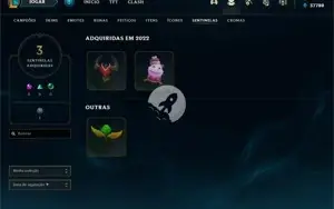 Conta Ouro 4 - Smurf LOL (league of legends) ELOMOON