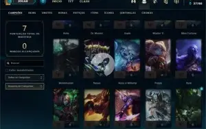 Conta Ouro 4 - Smurf LOL (league of legends) ELOMOON
