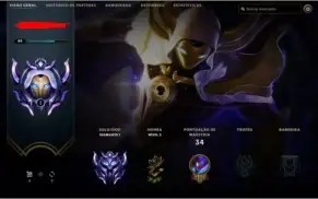 CONTA D1 DROPADA INATIVIDADE DO MASTER SÓ SKIN BOA