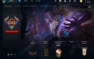 Conta Antiga Lol C/ Ryze Triunfante + Valorant + Tft + Lor