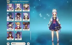 Conta ayaka+xiao C1+yae miko+venti C1+baal+hutao mais 9 5*
