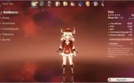 Conta AR 52 Klee|Ayaka