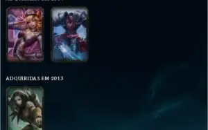 Conta LOL 2013 45 Skins Prata I LVL 108