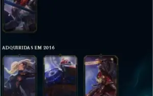 Conta LOL 2013 45 Skins Prata I LVL 108