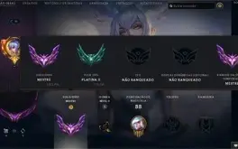 Conta League of Legends Mestre