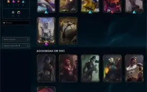 Conta League of Legends Mestre
