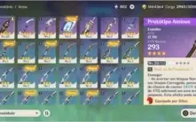 Conta F2P genshin Impact AR26 DILUC+RAZOR